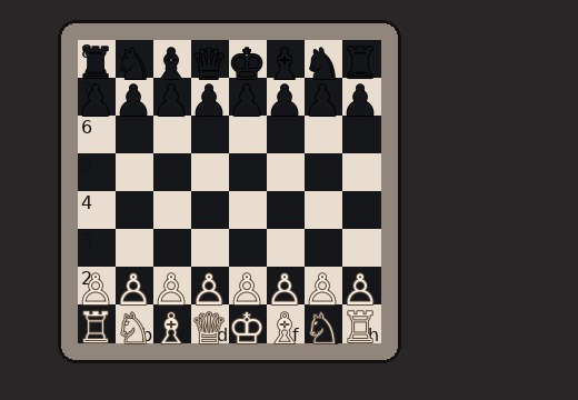 Ivory & Onyx 3D chessboard